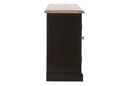 Riviera Grey Wash and Antique Black Sideboard