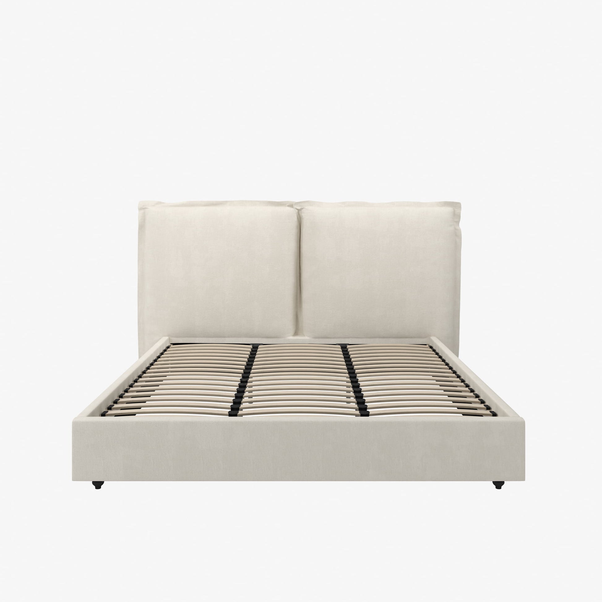 Sunday Ivory Upholstered Super King Bed