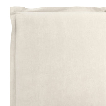Sunday Ivory Upholstered Super King Bed