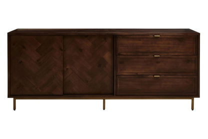 Santorini Acacia Wood Effect Sideboard