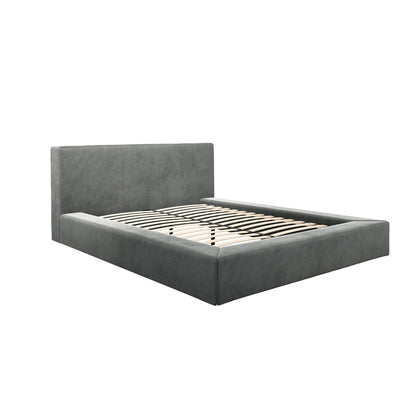 Soho Dapple Grey Upholstered Double Bed