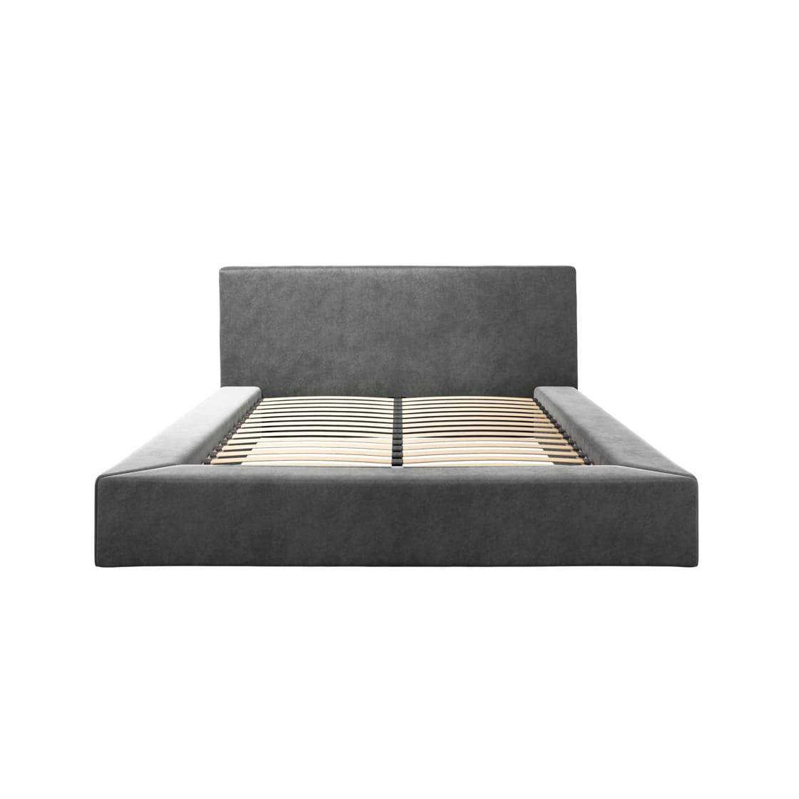 Soho Dapple Grey Upholstered Double Bed
