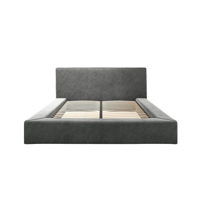 Soho Dapple Grey Upholstered Double Bed