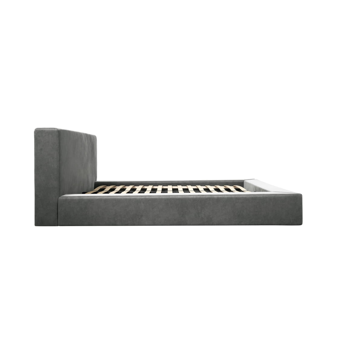 Soho Dapple Grey Upholstered Double Bed