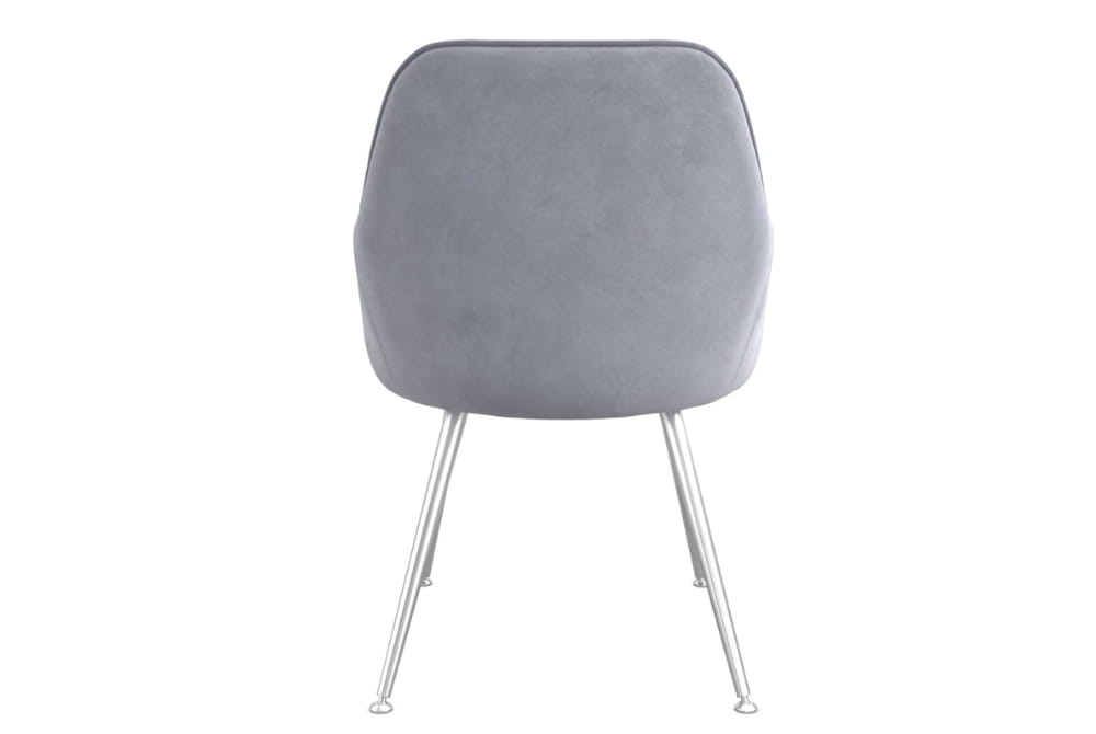 Tara Grey Dining Chair x 2