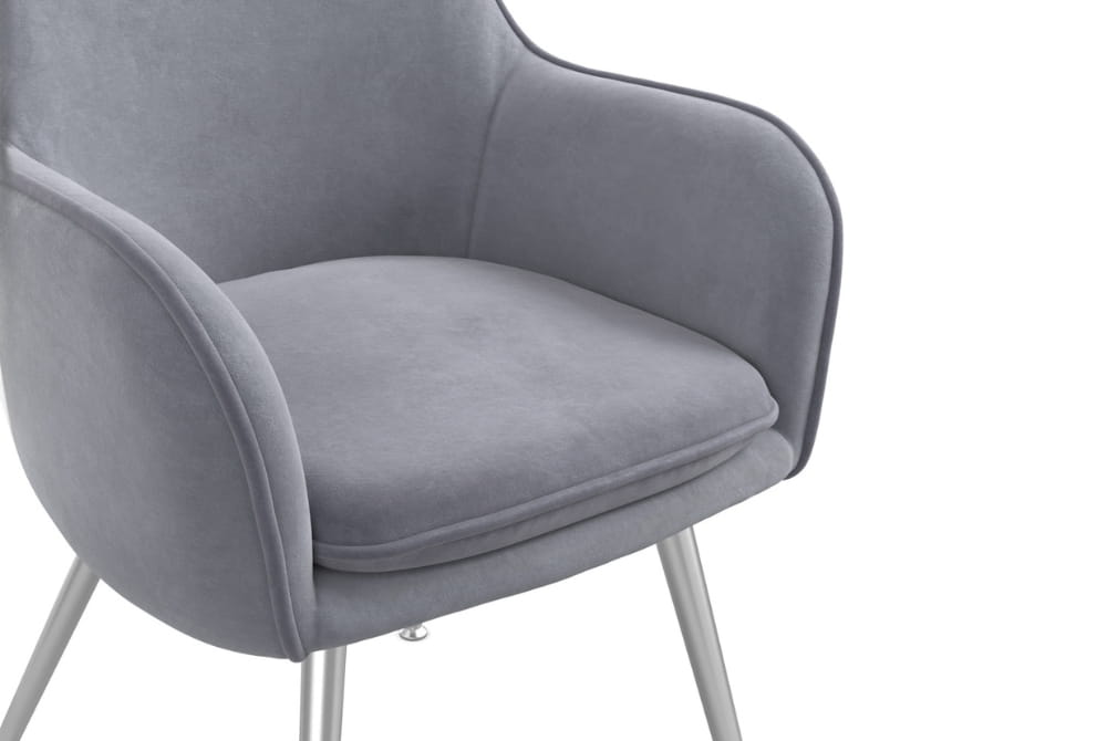 Tara Grey Dining Chair x 2