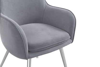 Tara Grey Dining Chair x 2
