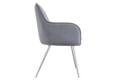 Tara Grey Dining Chair x 2