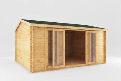 The Home Office Studio Log Cabin 5m x 4m