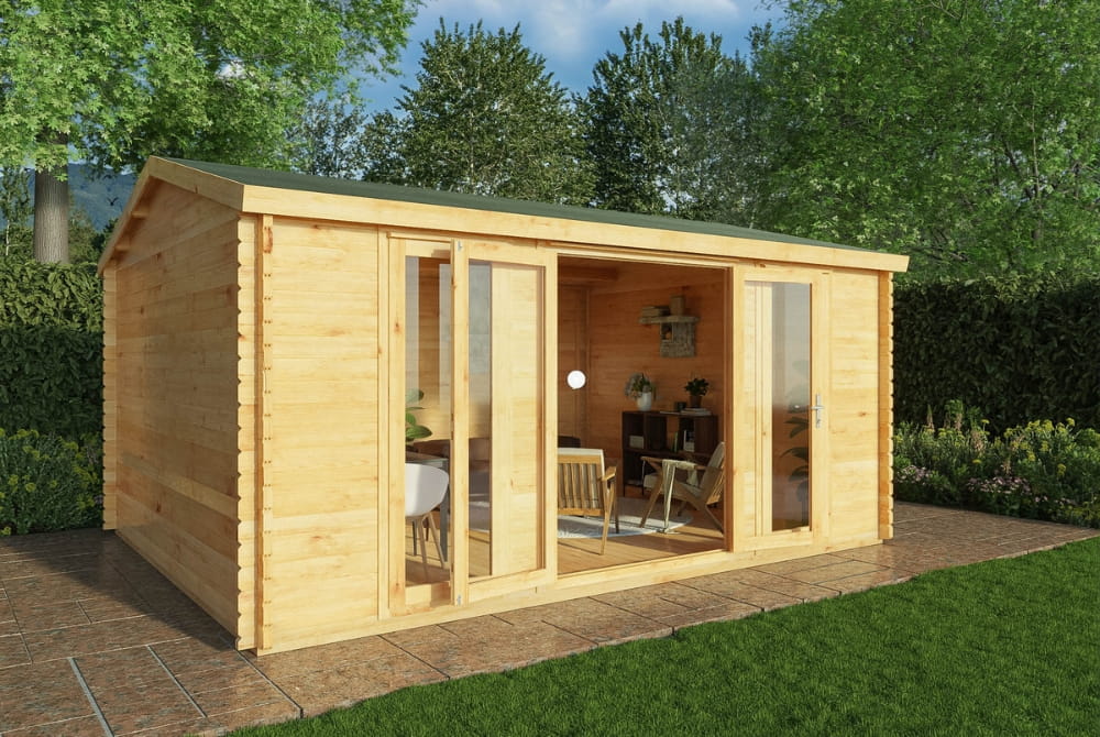 The Home Office Studio Log Cabin 5m x 4m