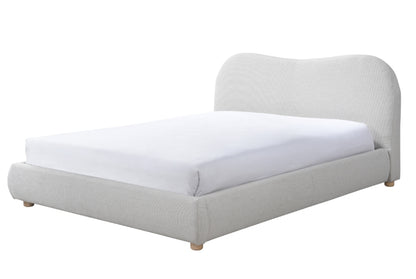 Wave Bed in Natural Weave Double