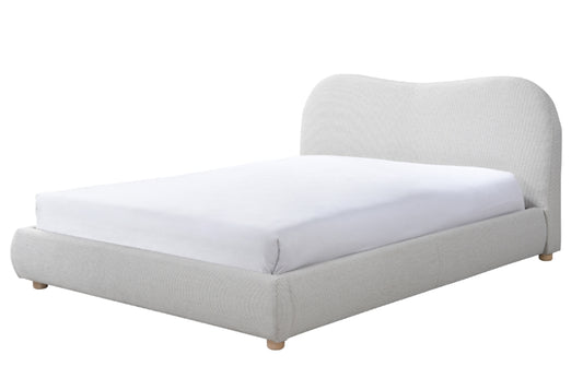 Wave Bed in Natural Weave Double