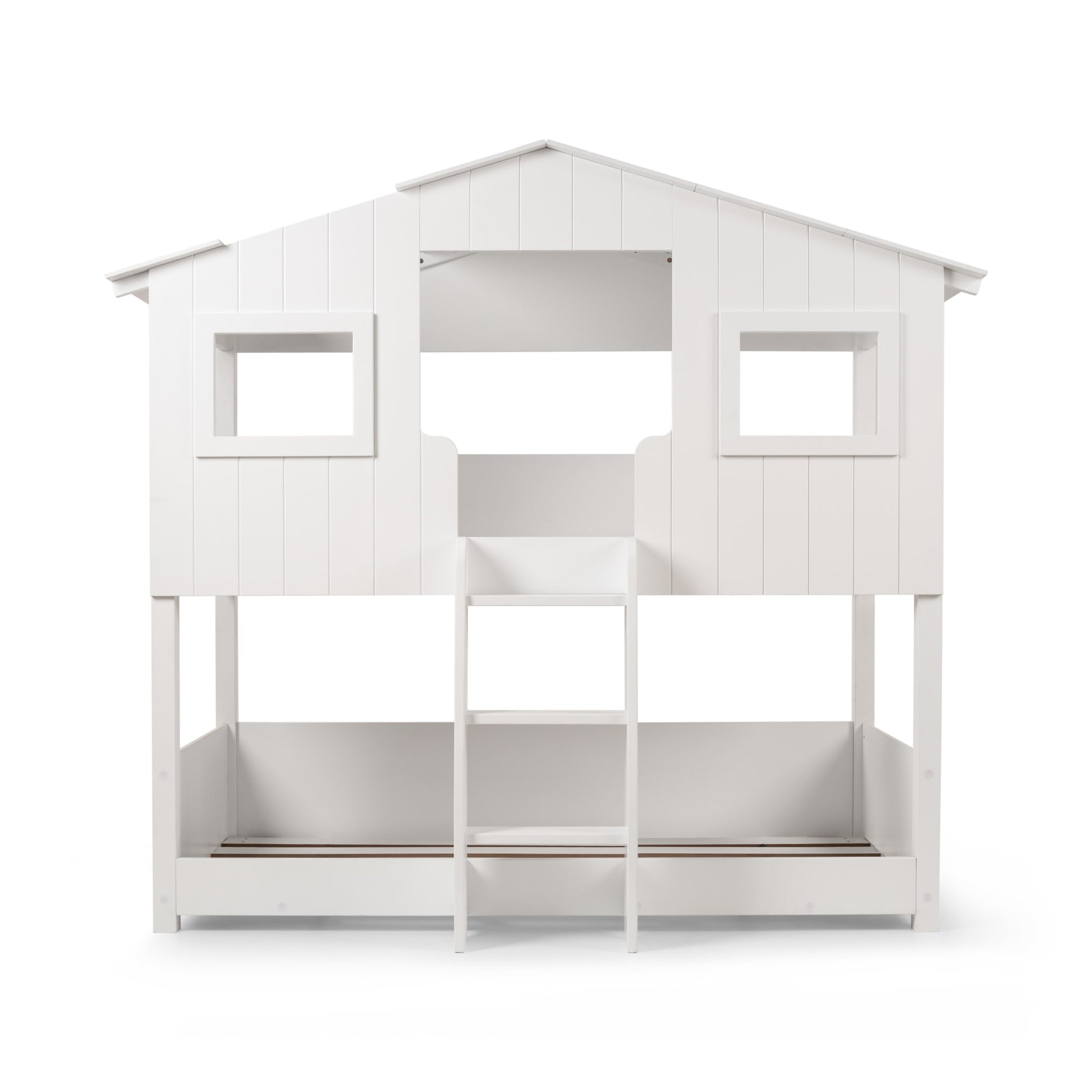 Willow Treehouse White Bunk Bed
