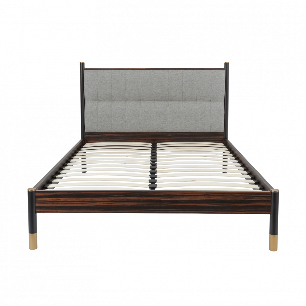 Bali Grey Wooden Bed 