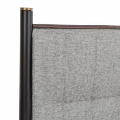 Bali Grey Wooden Bed
