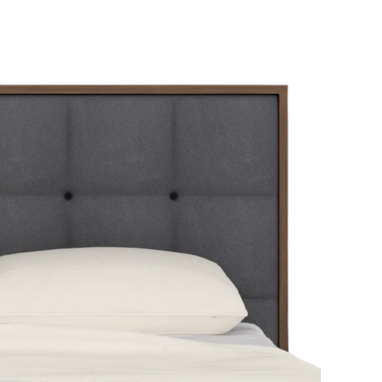 Calla Bed in Walnut/Grey King