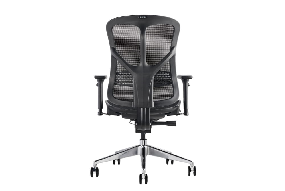Hood F94 Ergonomic Chair - Fabric & Mesh Upholstered Office Chair
