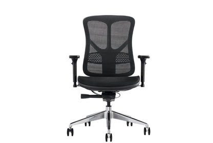 Hood F94 Ergonomic Chair - Fabric & Mesh Upholstered Office Chair