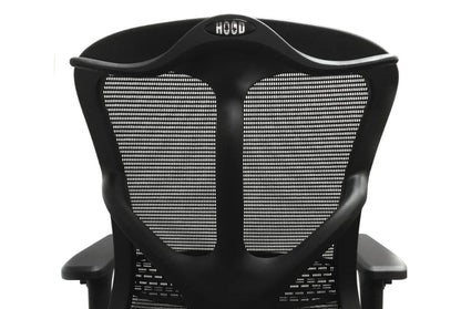 Hood F94 Ergonomic Chair - Fabric & Mesh Upholstered Office Chair