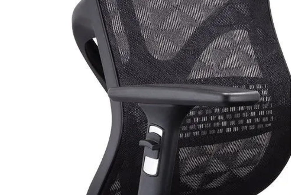 Hood F94 Ergonomic Chair - Fabric & Mesh Upholstered Office Chair