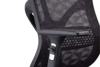 Hood F94 Ergonomic Chair - Fabric & Mesh Upholstered Office Chair