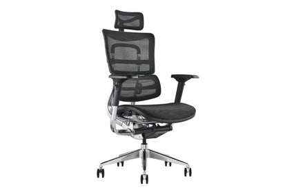 Hood i29 Ergonomic Chair - Fabric & Mesh Upholstered Office Chair