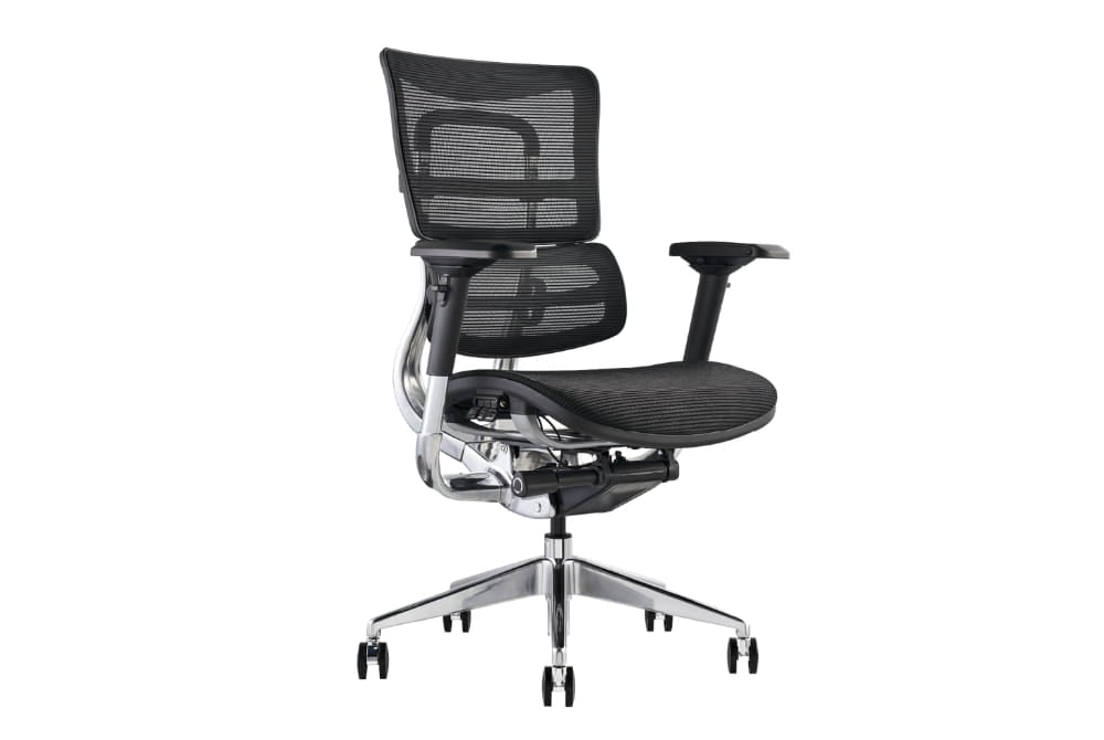 Hood i29 Ergonomic Chair - Fabric & Mesh Upholstered Office Chair
