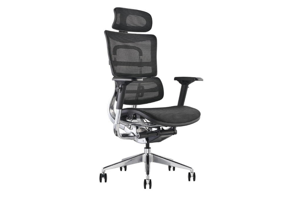 Hood i29 Ergonomic Chair - Fabric & Mesh Upholstered Office Chair