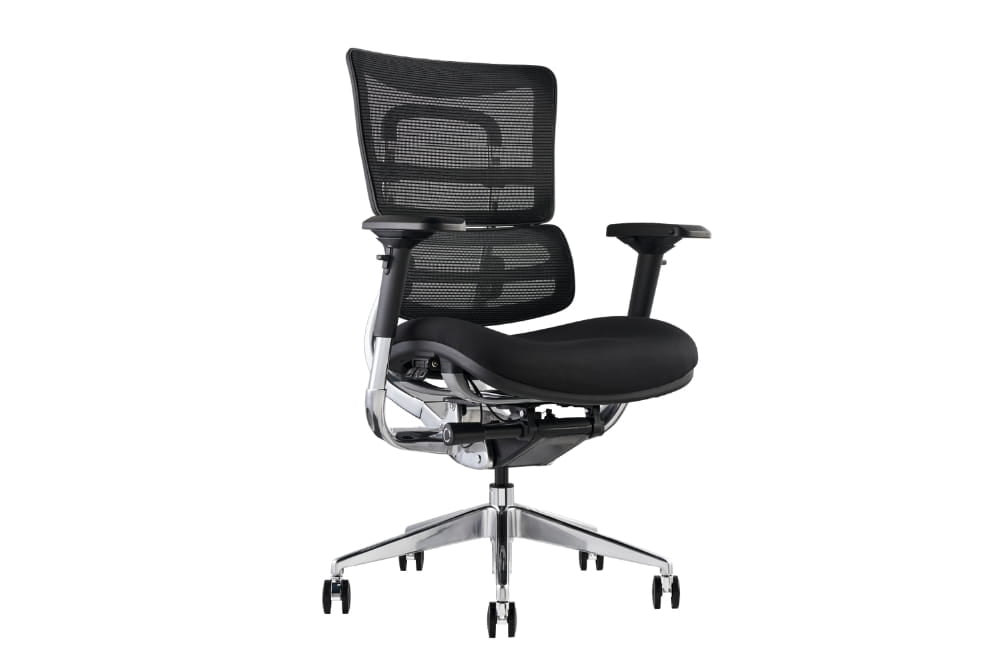 Hood i29 Ergonomic Chair - Fabric & Mesh Upholstered Office Chair