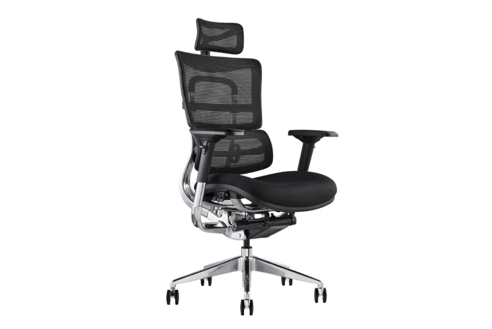 Hood i29 Ergonomic Chair - Fabric & Mesh Upholstered Office Chair