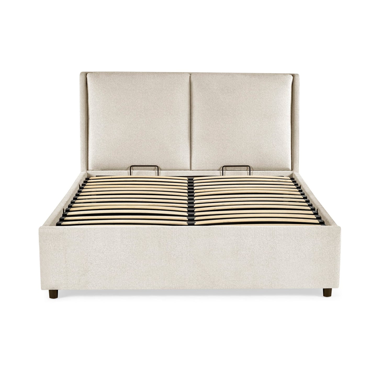 Maddock Beige Ottoman Bed