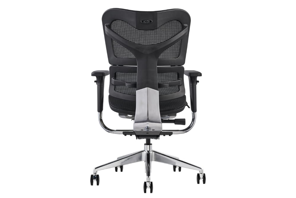 Hood V46 Ergonomic Chair - Fabric & Mesh Upholstered Office Chair