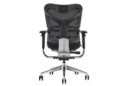 Hood V46 Ergonomic Chair - Fabric & Mesh Upholstered Office Chair