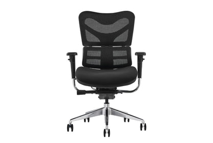 Hood V46 Ergonomic Chair - Fabric & Mesh Upholstered Office Chair