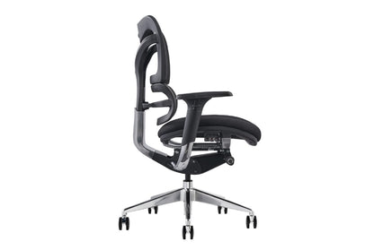 Hood V46 Ergonomic Chair - Fabric & Mesh Upholstered Office Chair