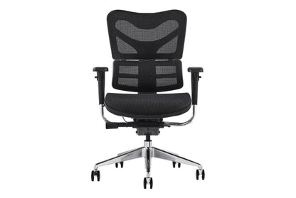 Hood V46 Ergonomic Chair - Fabric & Mesh Upholstered Office Chair
