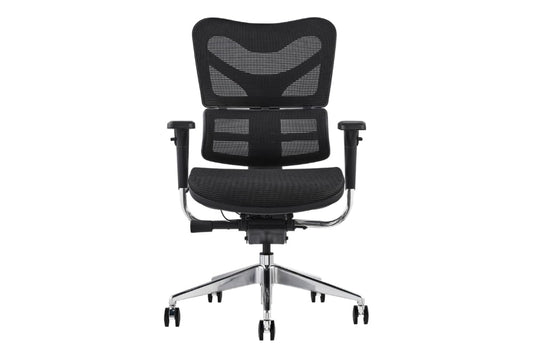 Hood V46 Ergonomic Chair - Fabric & Mesh Upholstered Office Chair